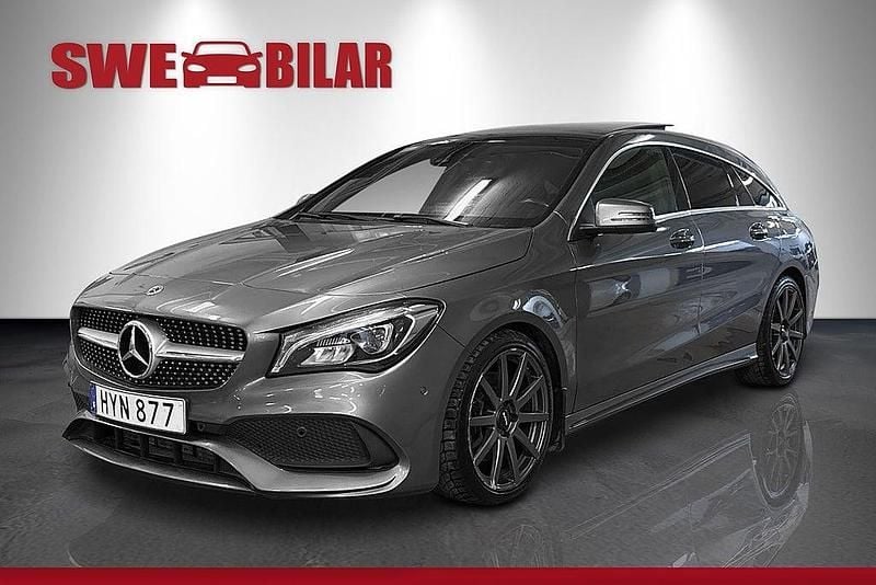 Begagnad Mercedes CLA220 Shooting Brake AMG 177 HK (130 kW) 2017 Grå Kombi