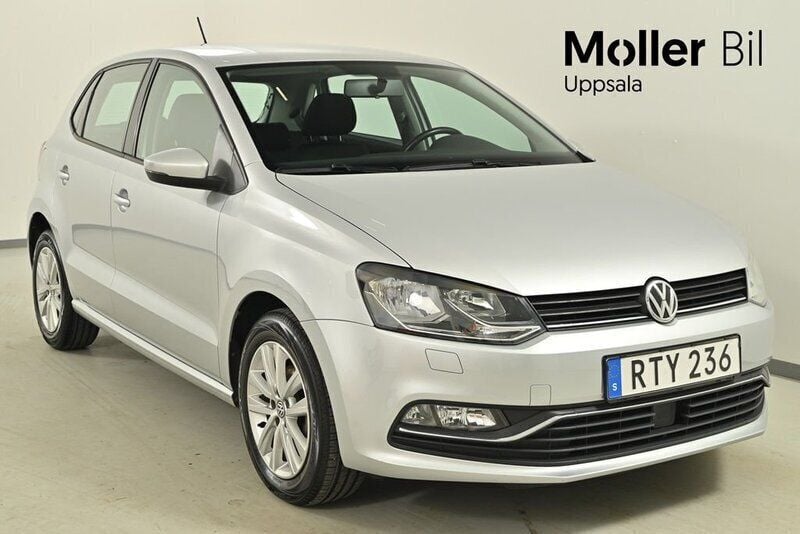 Silver Begagnad 2016 VW Polo Halvkombi | 139 900 kr (Marknadspris) - Bild 1/4