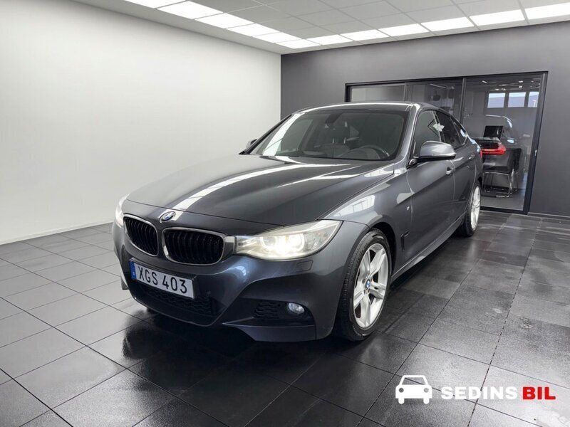Grå Begagnad 2014 BMW 325 M Sport Halvkombi | 169 900 kr - Bild 1/4