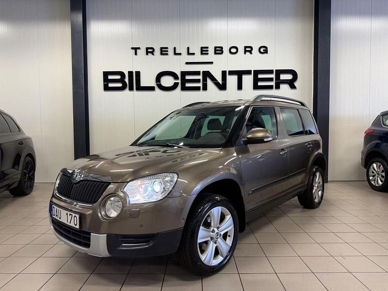 Mörkbrun Begagnad 2010 Skoda Yeti Experience SUV | 59 900 kr (Marknadspris) - Bild 1/4
