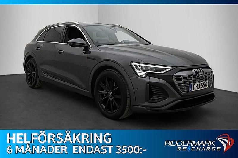 Begagnad Audi Q8 e-tron S-Line 300 kW (408 HK) 2023 Grå SUV