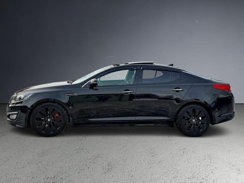 Begagnad Kia Optima 136 HK (100 kW) 2013 Svart Sedan