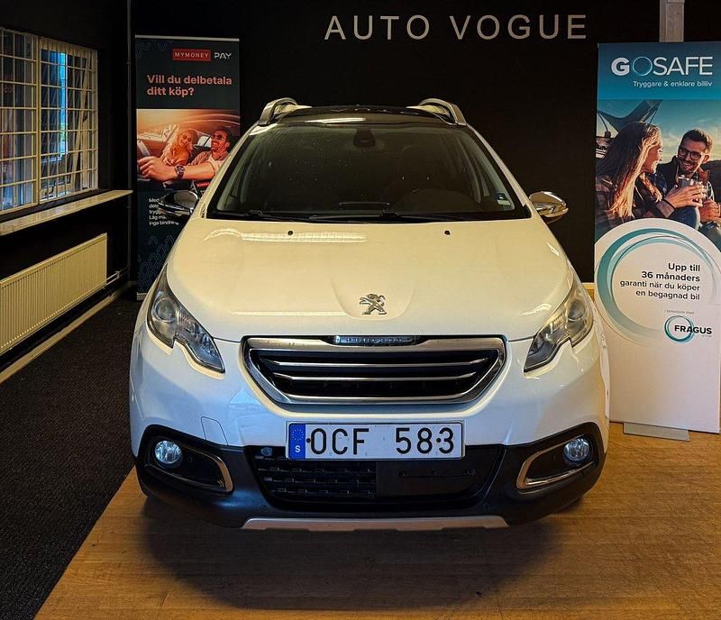 Vit Begagnad 2013 Peugeot 2008 SUV | 64 900 kr (Marknadspris) - Bild 1/4