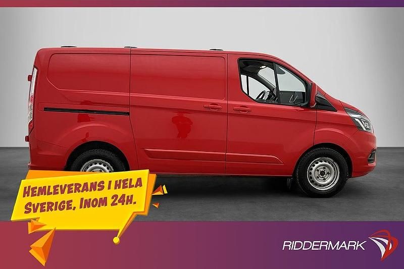 Begagnad Ford Transit Custom 2019 Röd Pickup