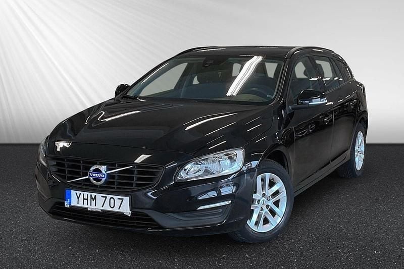 Svart Begagnad 2016 Volvo V60 Business Edition Kombi | 154 400 kr (Bra pris) - Bild 1/4