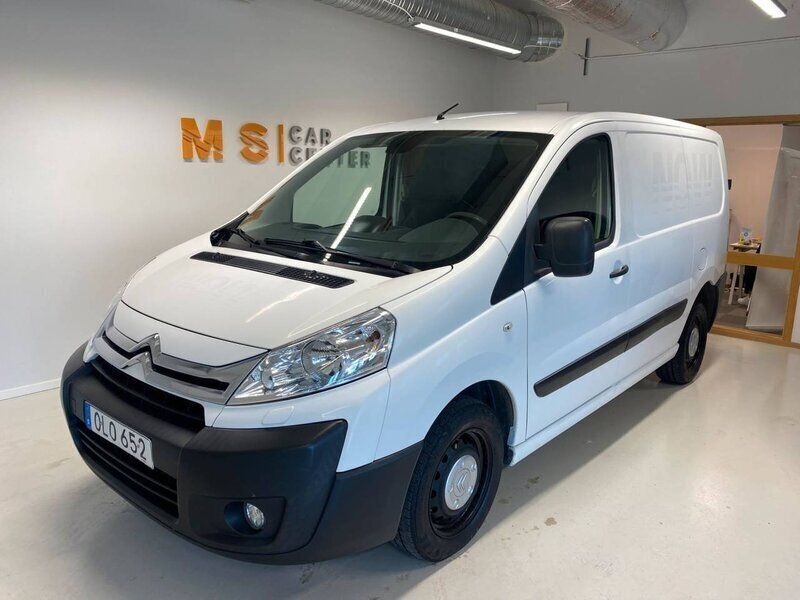 Vit Begagnad 2014 Citroën Jumpy Minibuss | 89 800 kr (Dyr) - Bild 1/4
