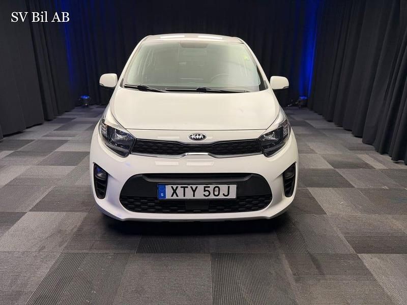 Begagnad Kia Picanto 84 HK (61 kW) 2019 Vit Halvkombi