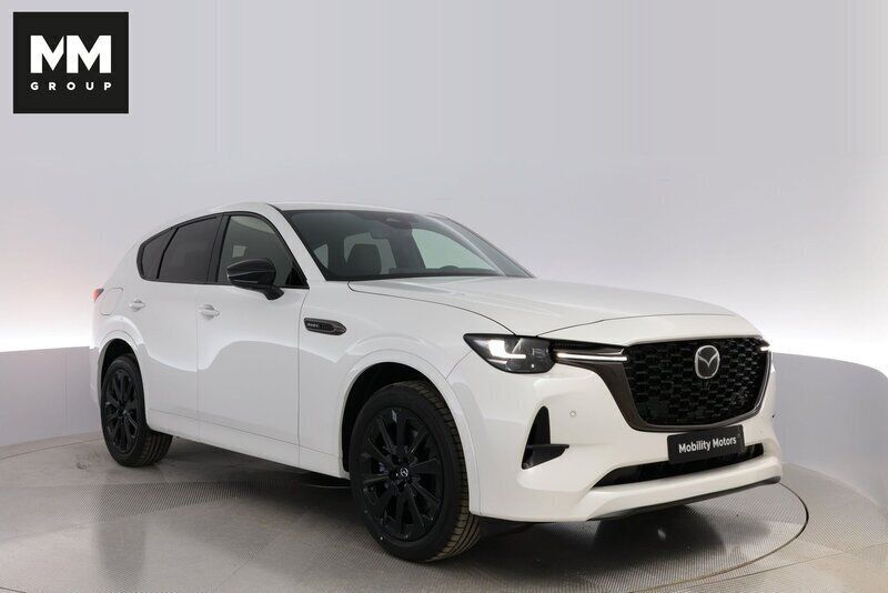 Vit Ny 2024 Mazda CX-60 Homura-Line SUV | 585 000 kr (Marknadspris) - Bild 1/4