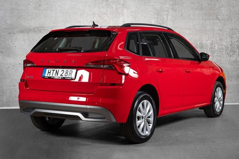 Begagnad Skoda Kamiq 116 HK (85 kW) 2021 Röd SUV