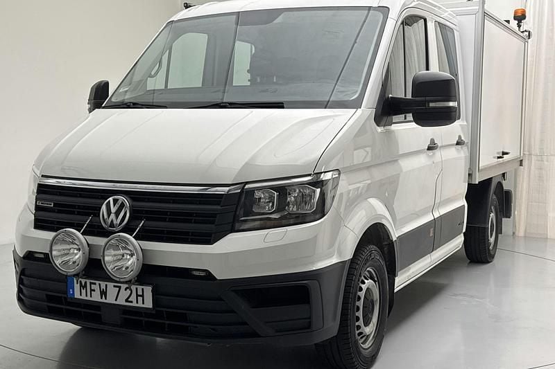 Vit Begagnad 2019 VW Crafter Van | 320 000 kr (Superpris) - Bild 1/4
