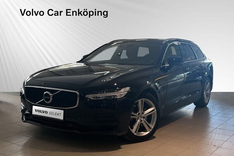 Svart Begagnad 2018 Volvo V90 Momentum Kombi | 249 900 kr (Marknadspris) - Bild 1/3