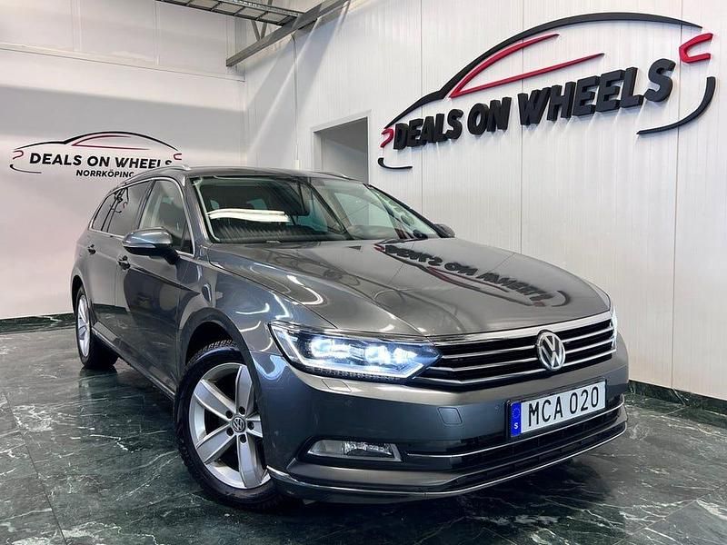 Mörkgrå Begagnad 2015 VW Passat GT Kombi | 144 900 kr (Lite dyr) - Bild 1/4