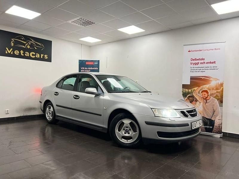 Grå Begagnad 2003 Saab 9-3 Linear | 29 900 kr - Bild 1/4