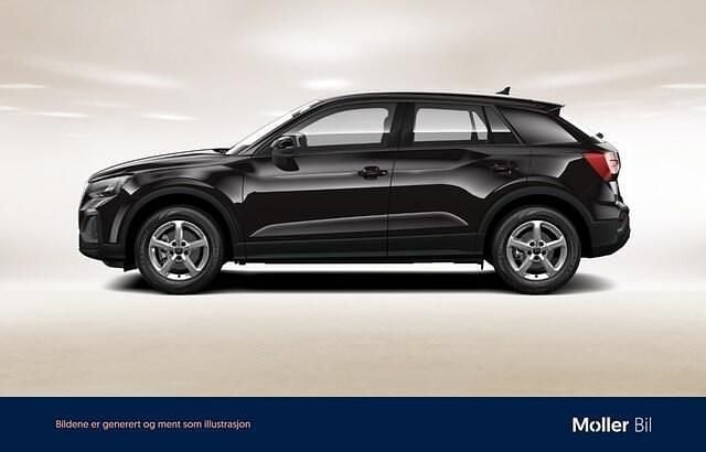 Svart (brilliantsvart) Begagnad 2022 Audi Q2 Proline SUV | 199 000 kr (Bra pris) - Bild 1/4