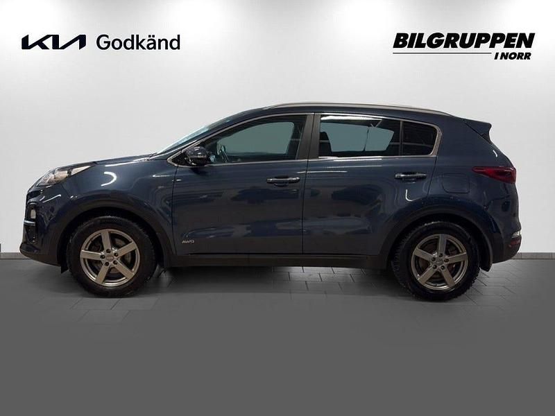 Begagnad Kia Sportage Advance 136 HK (100 kW) 2018 Blå SUV