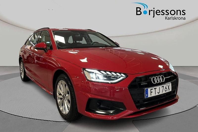 Röd Begagnad 2021 Audi A4 Comfort Kombi | 319 000 kr (Lite dyr) - Bild 1/4