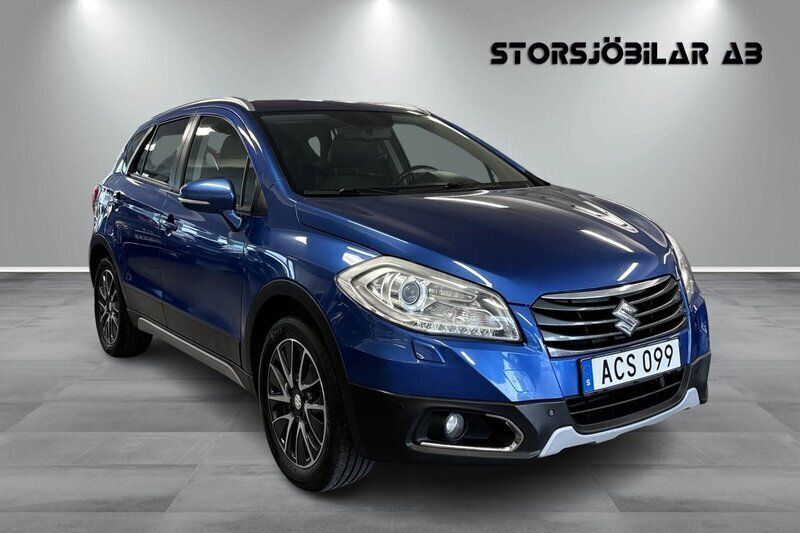 Blå Begagnad 2014 Suzuki SX4 S-Cross SUV | 119 000 kr (Lite dyr) - Bild 1/4