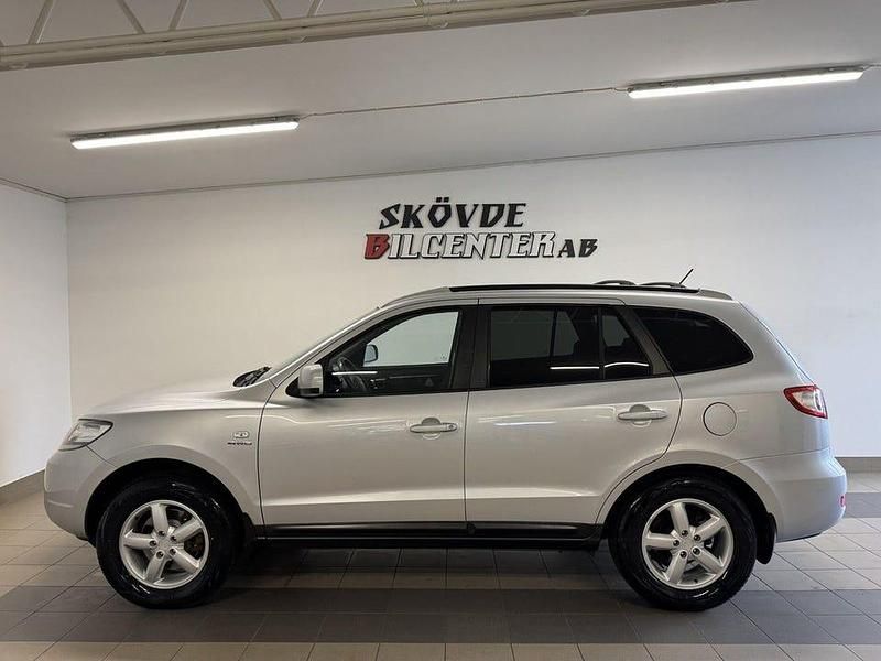 Silver Begagnad 2007 Hyundai Santa Fe SUV | 69 500 kr (Lite dyr) - Bild 1/4