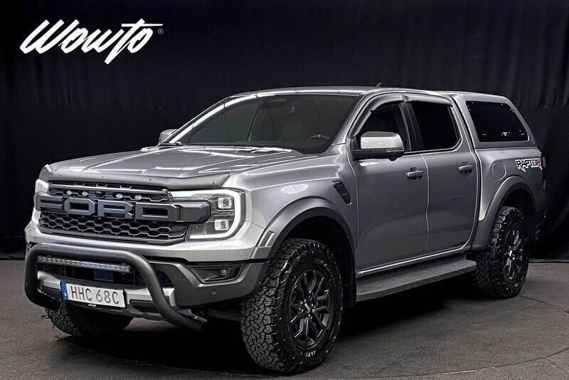 Grå Begagnad 2023 Ford Ranger Raptor Pickup | 719 800 kr (Lite dyr) - Bild 1/3