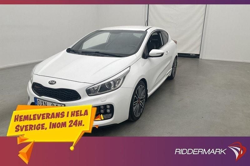 Vit Begagnad 2013 Kia Ceed GT 2 Halvkombi | 114 800 kr (Marknadspris) - Bild 1/3