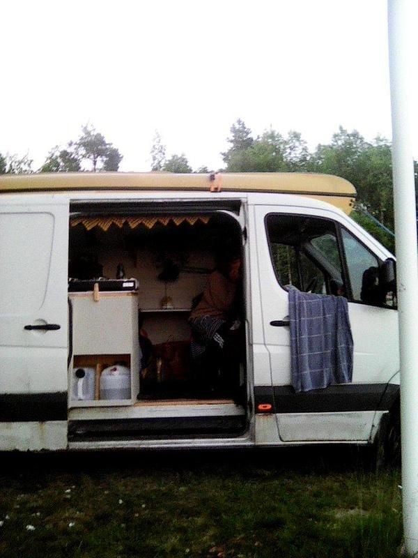 Vit Begagnad 2008 VW Crafter Van | 65 000 kr (Bra pris) - Bild 1/4
