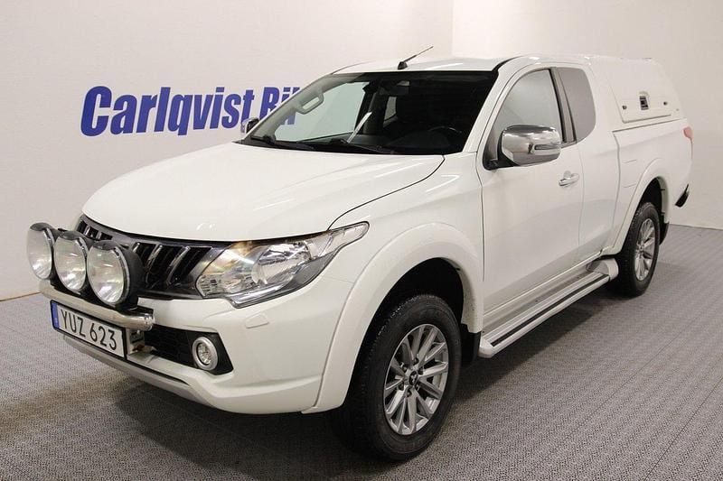 Vit Begagnad 2019 Mitsubishi L200 Pickup | 289 000 kr (Marknadspris) - Bild 1/4