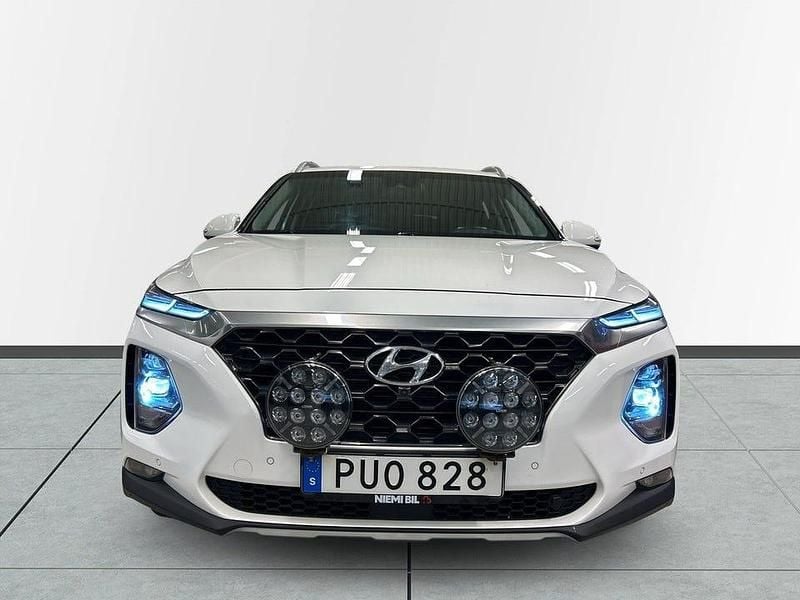Begagnad Hyundai Santa Fe 200 HK (147 kW) 2019 Vit SUV