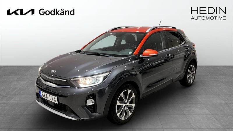 Grå Begagnad 2019 Kia Stonic Advance SUV | 189 900 kr (Marknadspris) - Bild 1/4
