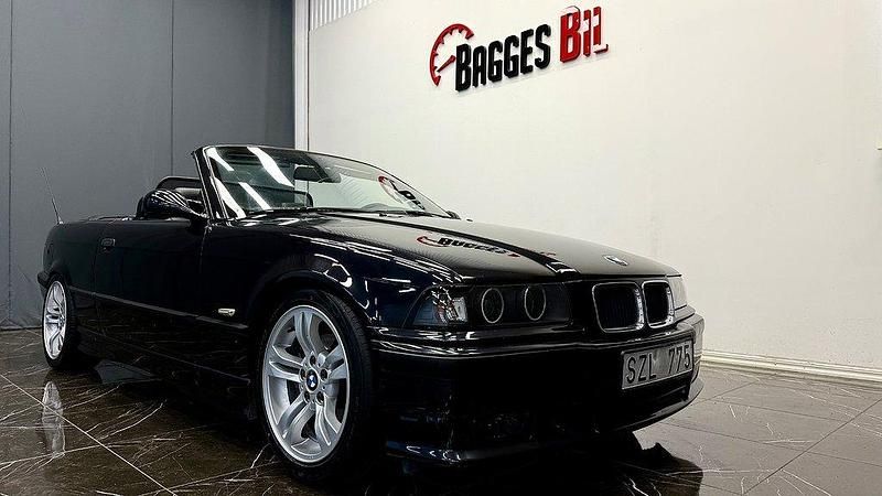 Svart Begagnad 1996 BMW 328 Cabriolet M Sport Cab | 145 000 kr - Bild 1/4