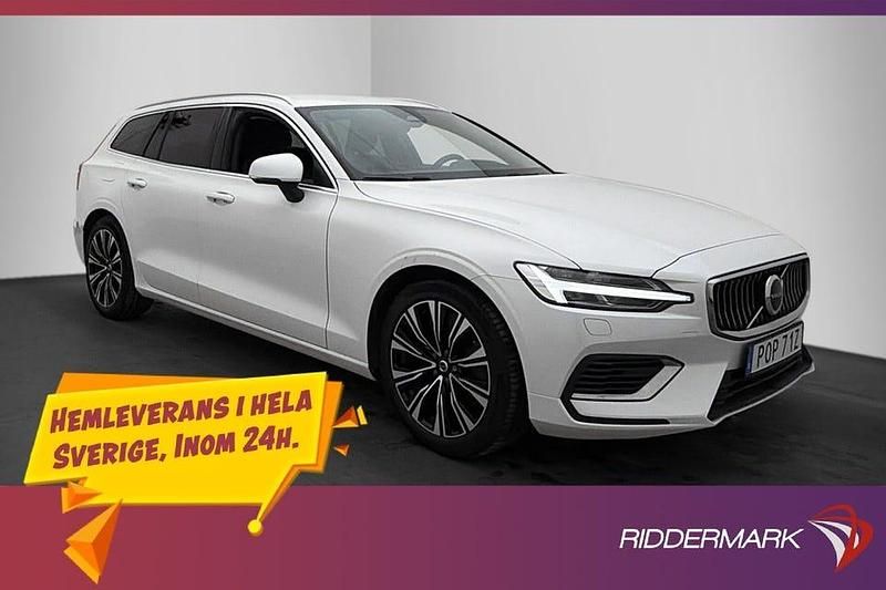Begagnad Volvo V60 Core 350 HK (257 kW) 2023 Vit Kombi