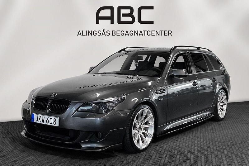 Grå Begagnad 2007 BMW 535 M Sport Kombi | 179 900 kr - Bild 1/4