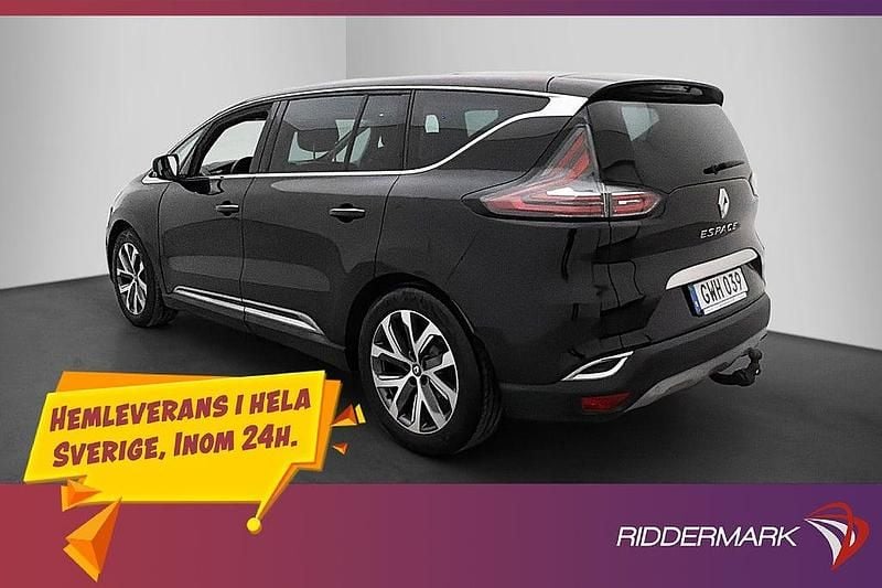 Begagnad Renault Espace 160 HK (117 kW) 2015 Svart Minibuss