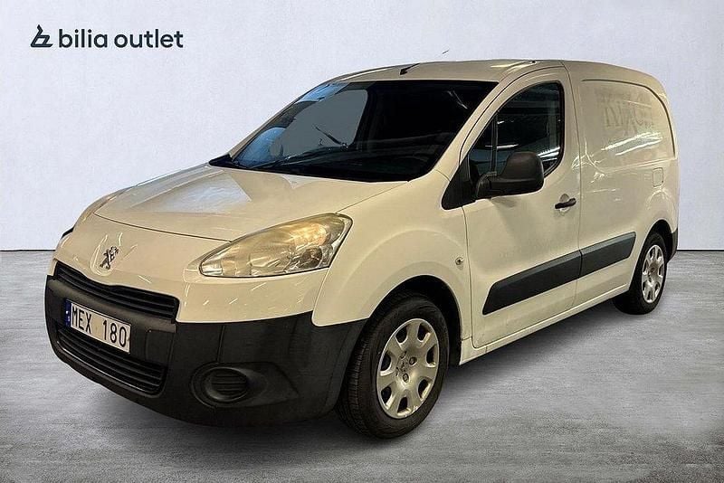 Vit Begagnad 2012 Peugeot Partner Minibuss | 29 900 kr (Marknadspris) - Bild 1/4