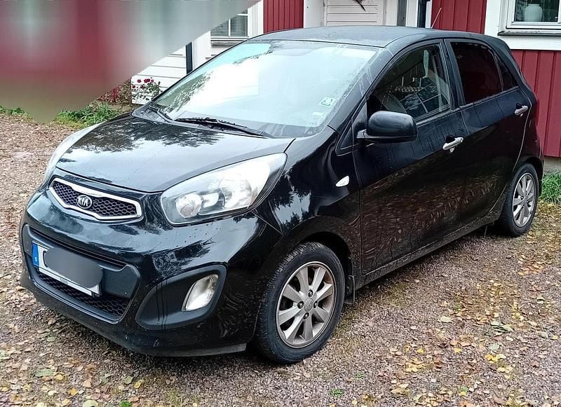 Svart Begagnad 2014 Kia Picanto Halvkombi | 40 000 kr (Superpris) - Bild 1/4