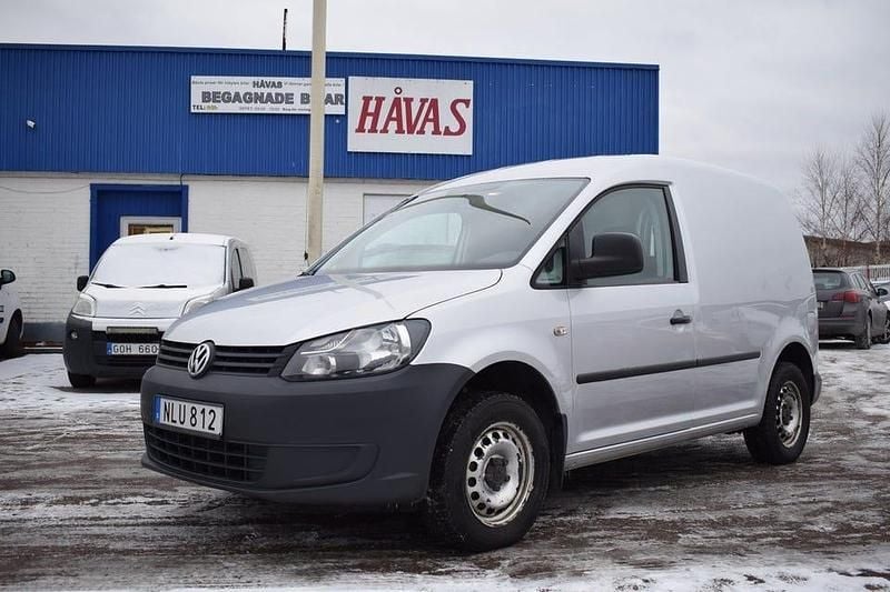Silver Begagnad 2012 VW Caddy Minibuss | 43 900 kr (Marknadspris) - Bild 1/4
