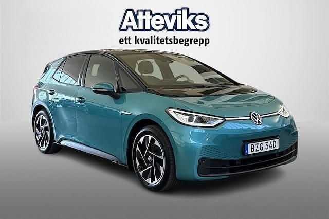Begagnad 2022 VW ID.3 Pro Performance Halvkombi | 244 900 kr (Bra pris) - Bild 1/4