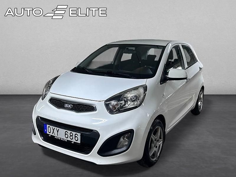 Vit Begagnad 2013 Kia Picanto Halvkombi | 58 800 kr (Marknadspris) - Bild 1/4