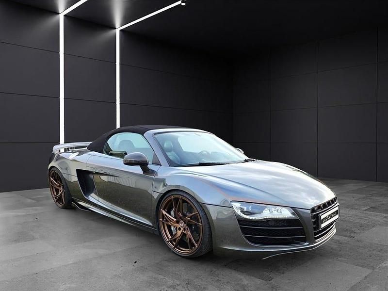 Begagnad Audi R8 Spyder 525 HK (386 kW) 2010 Mörkgrå Cab