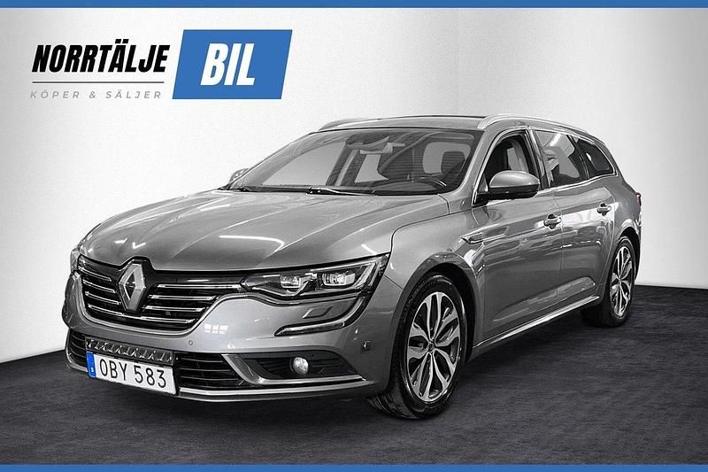 Grå Begagnad 2016 Renault Talisman GrandTour Bose Edition Kombi | 129 900 kr (Bra pris) - Bild 1/4
