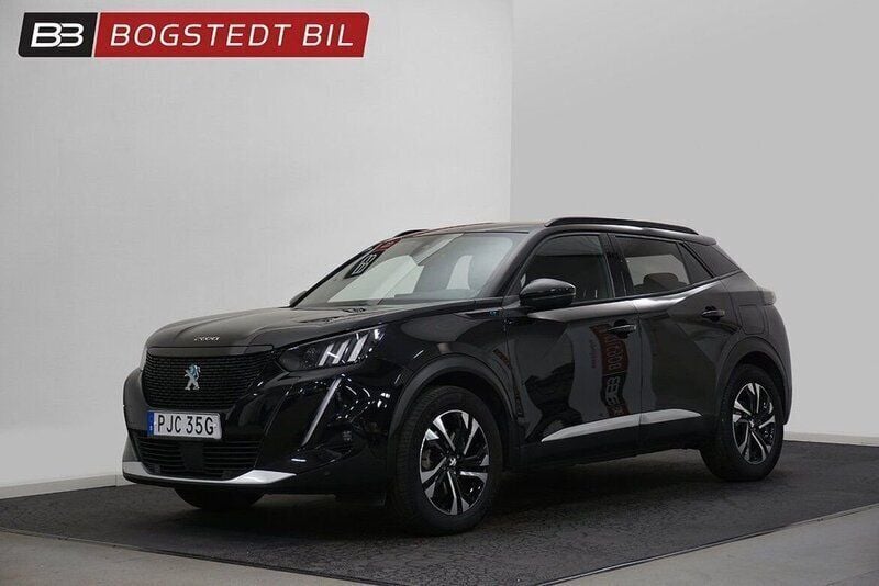 Svart Begagnad 2020 Peugeot e-2008 GT-line SUV | 209 000 kr (Bra pris) - Bild 1/4