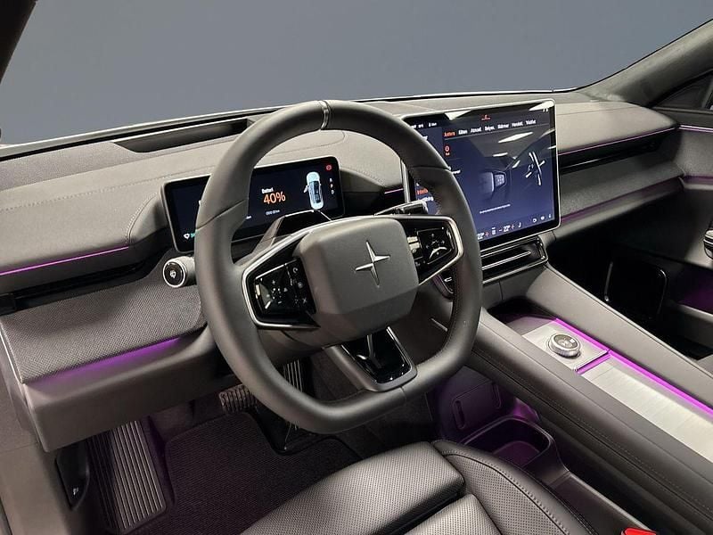 Ny Polestar 4 Long Range Dual motor 400 kW (544 HK) 2025 Vit SUV