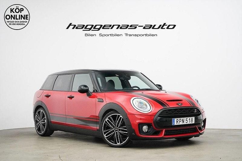 Röd Begagnad 2015 Mini John Cooper Works Clubman Kombi | 189 000 kr (Marknadspris) - Bild 1/4