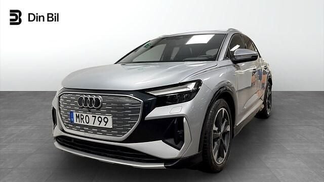 Florettsilver metallic Begagnad 2022 Audi Q4 e-tron Proline SUV | 399 000 kr (Dyr) - Bild 1/4