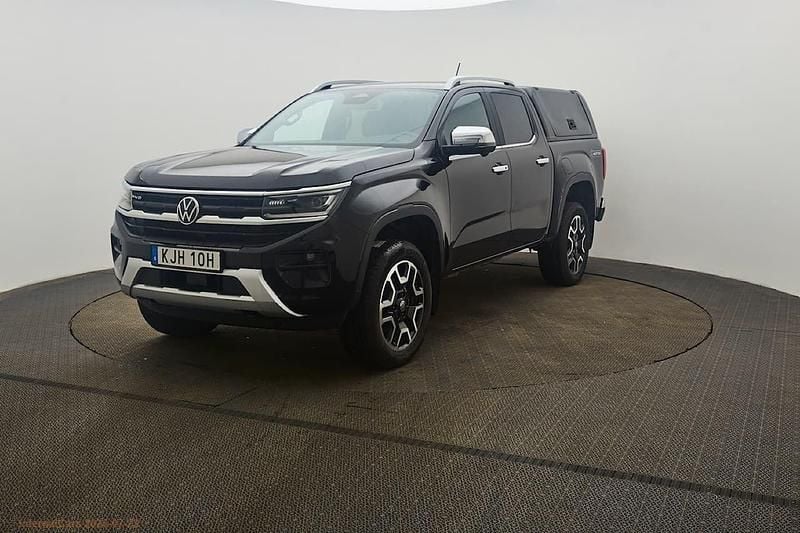 Svart Begagnad 2023 VW Amarok Style Pickup | 609 000 kr (Bra pris) - Bild 1/4