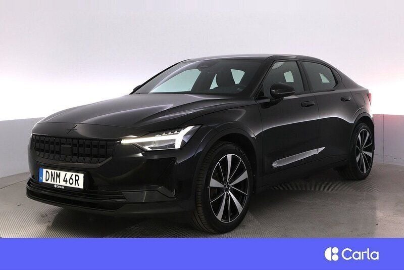 Svart Begagnad 2022 Polestar 2 Long Range Single Motor Sedan | 349 900 kr (Marknadspris) - Bild 1/4