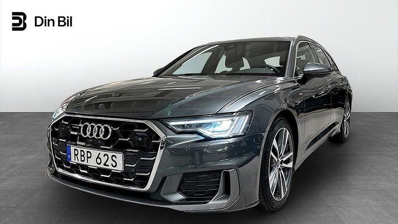 Grå Begagnad 2024 Audi A6 S-Line Kombi | 529 000 kr (Dyr) - Bild 1/4