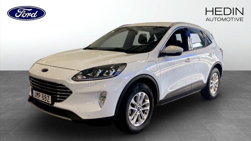 Vit (white) Begagnad 2022 Ford Kuga Titanium SUV | 259 900 kr (Bra pris) - Bild 1/4