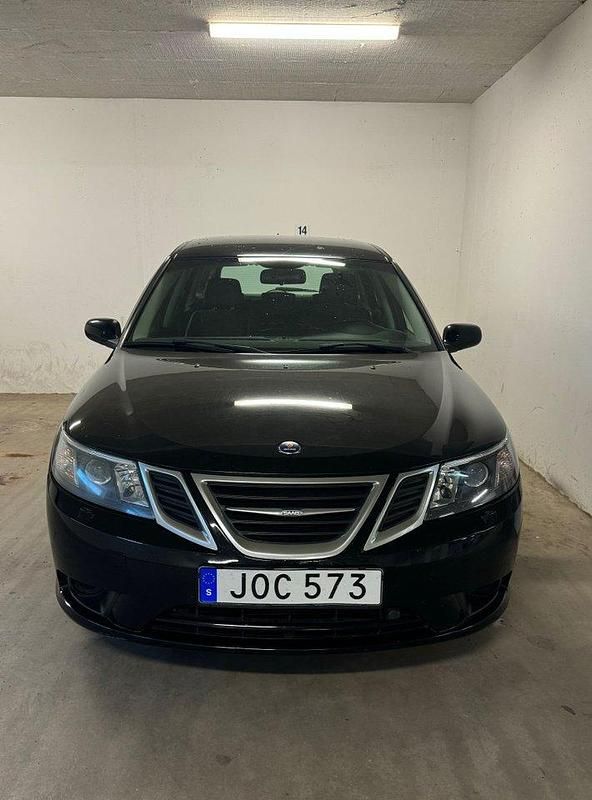 Svart Begagnad 2009 Saab 9-3 Linear Kombi | 39 900 kr (Bra pris) - Bild 1/4
