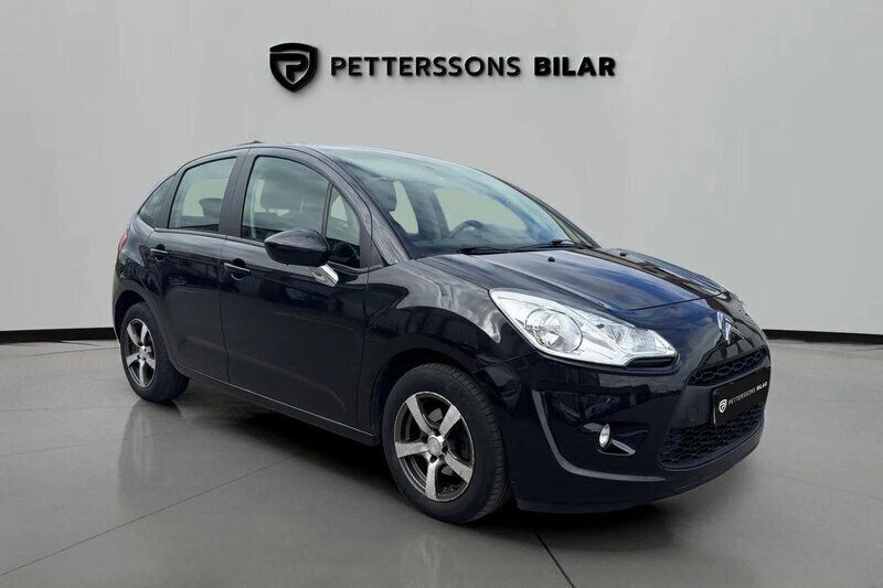 Svart Begagnad 2010 Citroën C3 Halvkombi | 54 900 kr (Marknadspris) - Bild 1/4