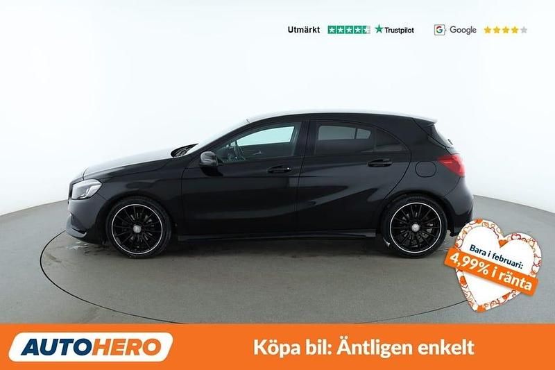 Begagnad Mercedes A180 AMG 124 HK (91 kW) 2015 Svart Halvkombi